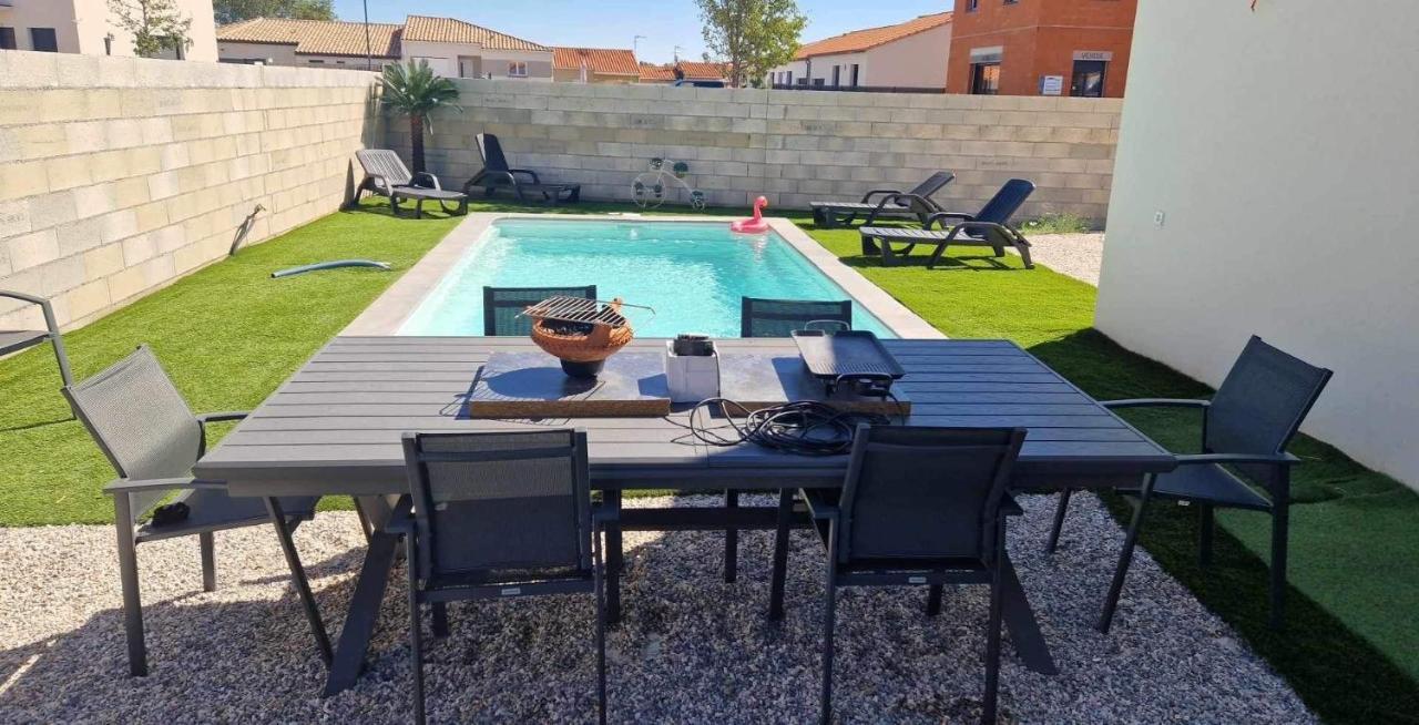 Appart Tout Neuf + Piscine Rivesaltes Εξωτερικό φωτογραφία